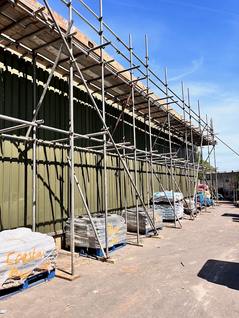 Safe roof access for solar | Dean Hatcher Scaffolding
